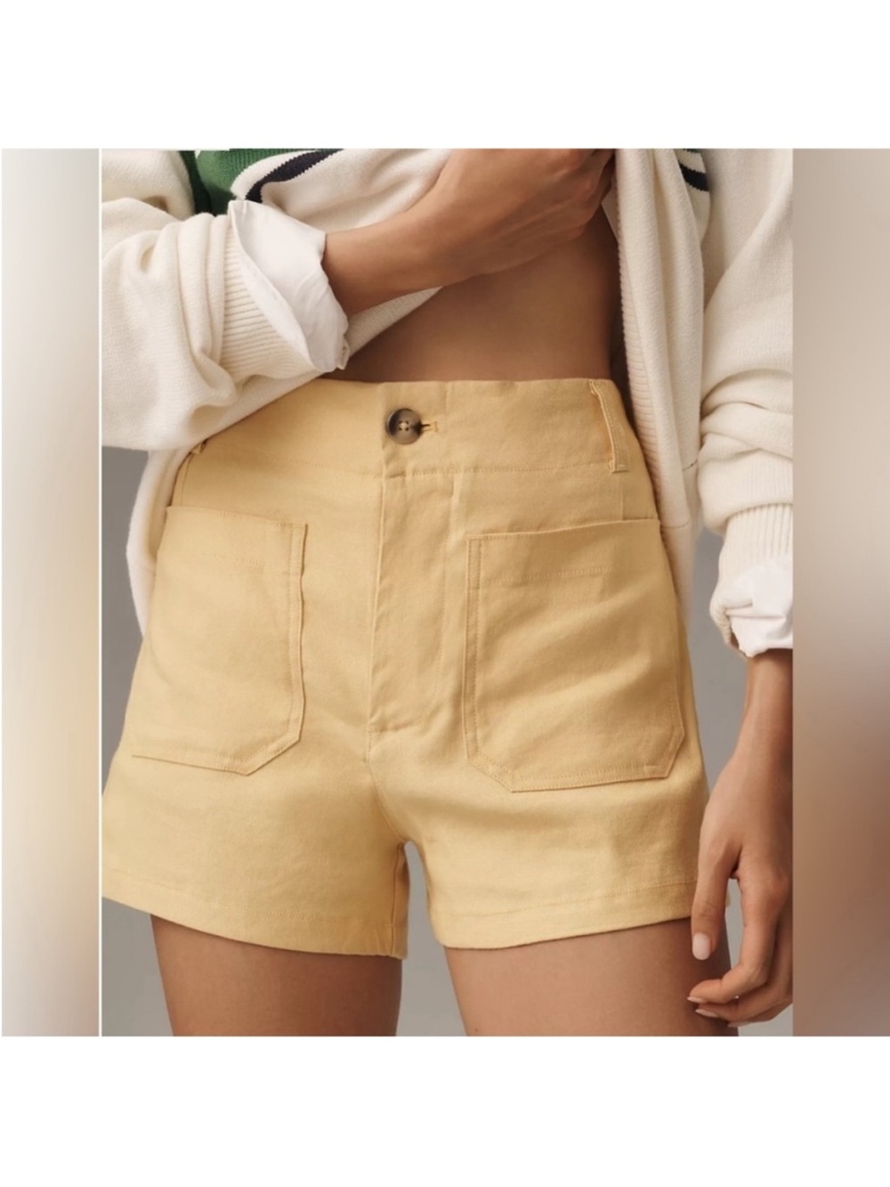 NWT The Colette Shorts by Maeve: Linen Edition